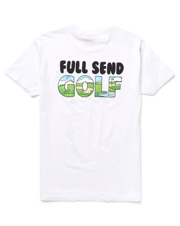 Full Send Golf Scene Tee