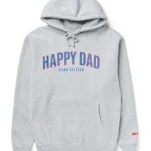 Happy Dad Arch Hoodie [Grey]