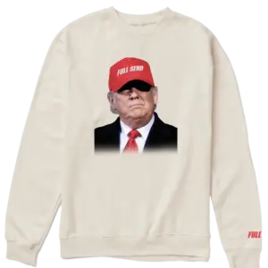 Trump Hat 2 Crew Neck